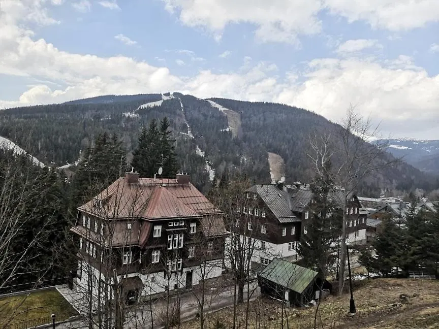 Hostel Pestalozza Špindlerŭv Mlýn Rum i privatbostad